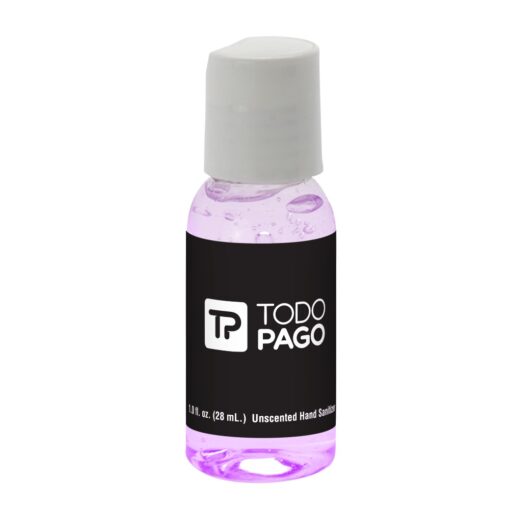 1 Oz. Tinted Sanitizer in Round Bottle - Out of Stock!