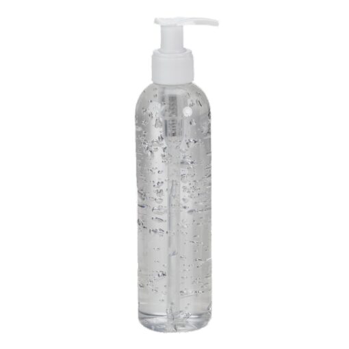 8 Oz Clear Sanitizer In Clear Bottle With Pump-2