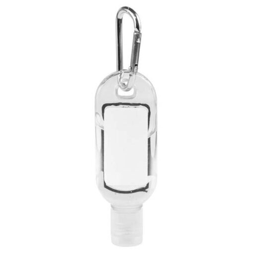 "SanGo L" 1.8 oz Hand Sanitizer Antibacterial Gel in Flip-Top Bottle with Carabiner-4