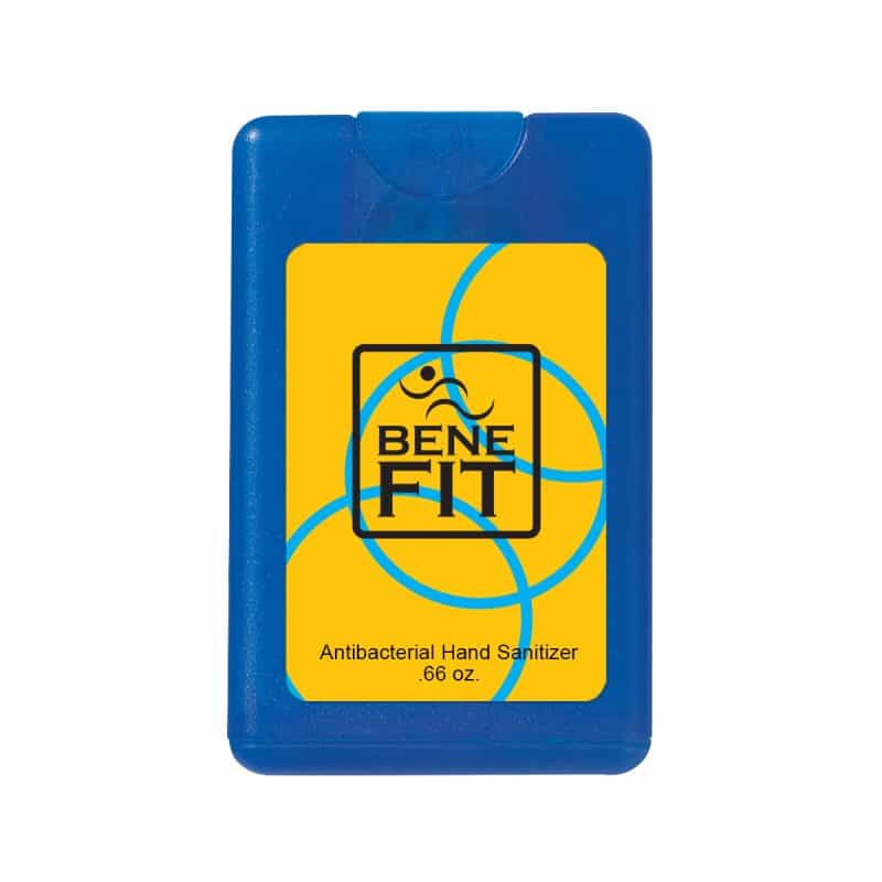 .66 Oz. Card Shape Hand Sanitizer - 1