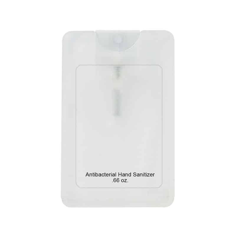 .66 Oz. Card Shape Hand Sanitizer - 9