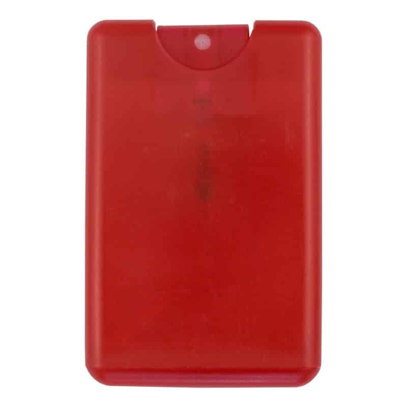 "SanCard" 20 ml. Antibacterial Hand Sanitizer Spray in Credit Card Shape Bottle (PhotoImage ® Full - 5