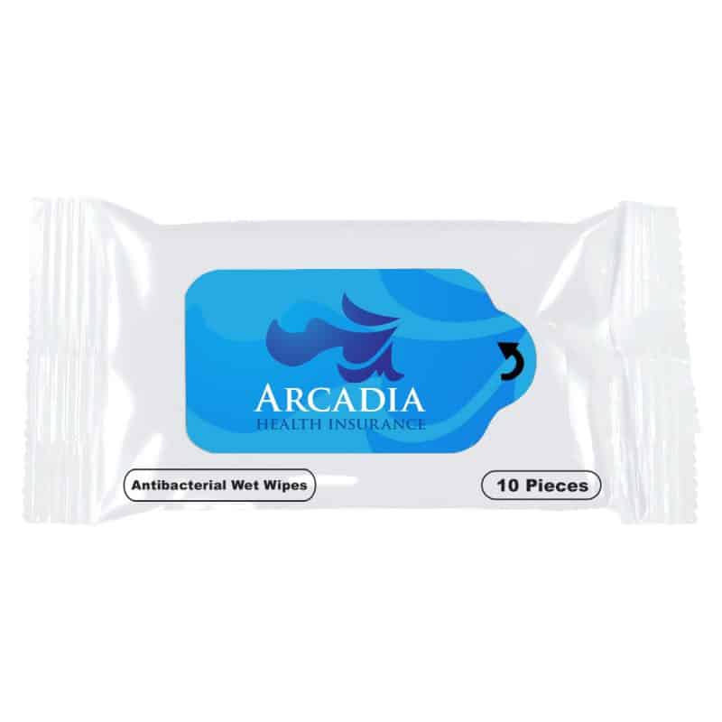 Antibacterial Wet Wipe Packet - 2