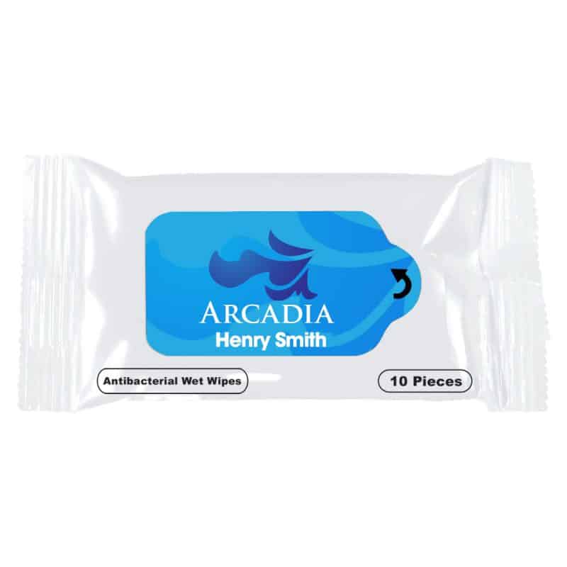Antibacterial Wet Wipe Packet - 3