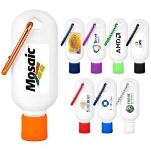 1 Oz. 30 SPF Sunscreen w/Carabiner